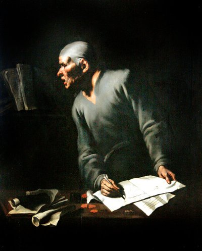 Ein Philosoph, ca. 1650 von Luca Giordano